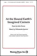 At the Round Earth's Imagined Corners SATB choral sheet music cover Thumbnail